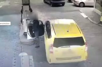 Botrányos, amit ez a magyar taxis tett szilveszterkor egy benzinkúton