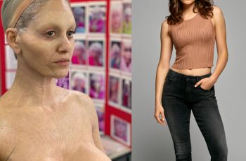 Emmy Rossum’s transformation is breathtaking
